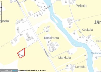 KAUSTINEN tila, sis. rivitalon, 6 yksiötä