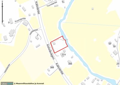 KÄLVIÄ 0,3 ha jokirantatila