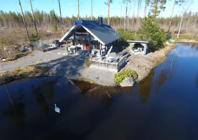 Halsua, hirsimökki 43 m2 Ahvenlammentie 60