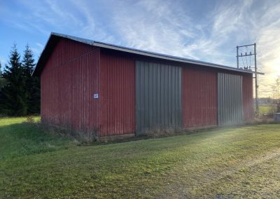 Kalajoki, Rautiontie 1499 hallirakennus