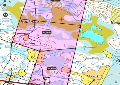 KUUSAMO  98,9 ha maa- ja metsämääräala