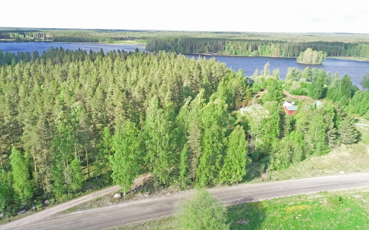 Ilmakuva kuviot ja rajaus