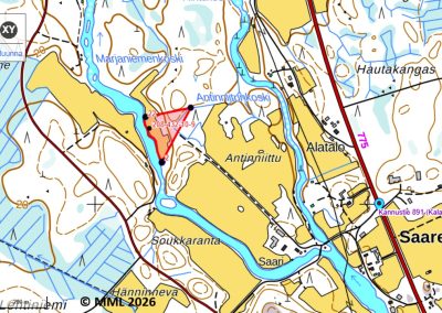 Kalajoki, Tomujoki pelto- ja metsätila 1,69 ha 14000 €/t