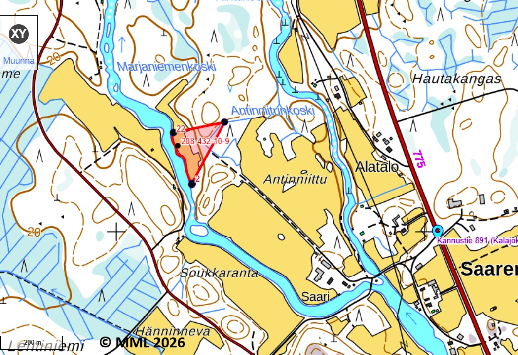 Maastokartta Kuusisto