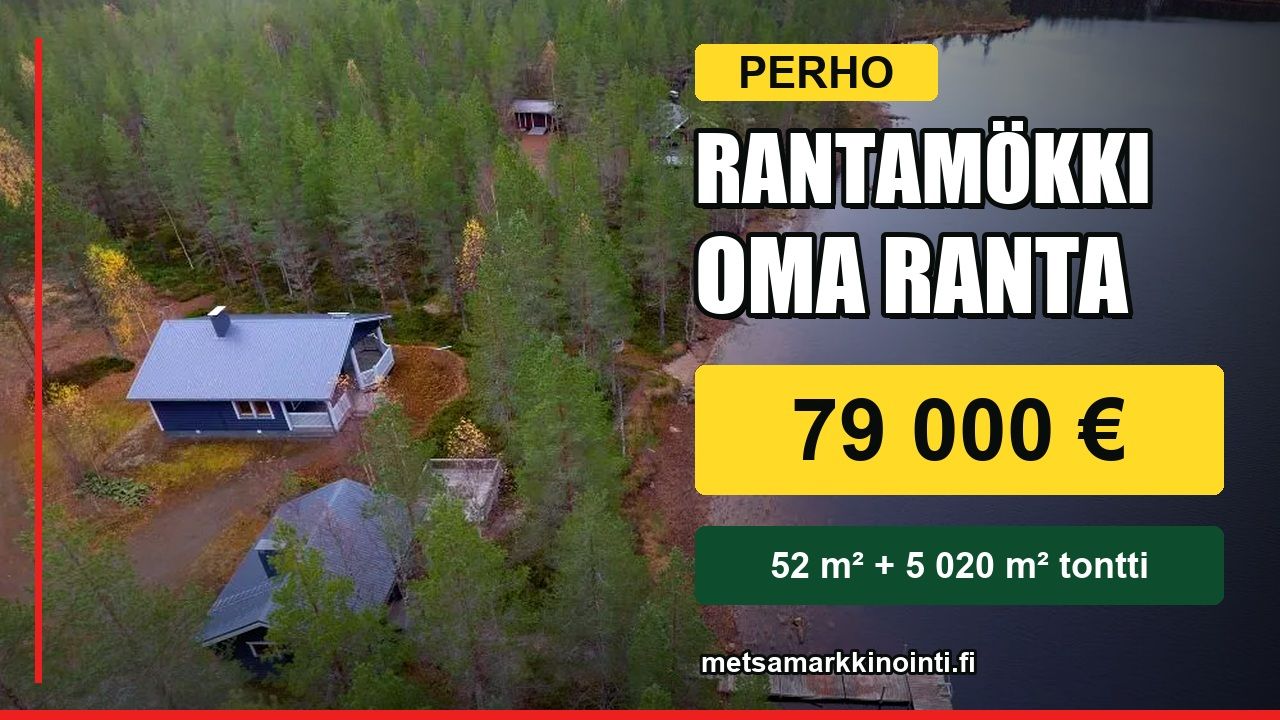 Virpilä vapaa-ajannmökki Valkiajärven rannalla